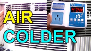 How to Make Your Window Air Conditioner Colder Without Freezing and Icing Up WILLHI WH1436A