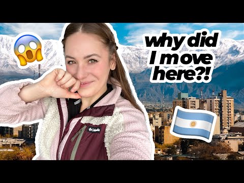 I Moved to Argentina! 😱🇦🇷 | Mendoza & My First Impressions