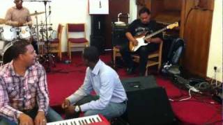Jamal Hartwell and Precious Obimdi Jamming in London - I love you Jesus