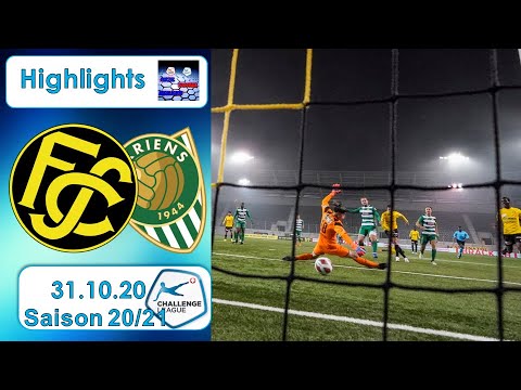 Highlights: FC Schaffhausen vs SC Kriens (31.10.2020)