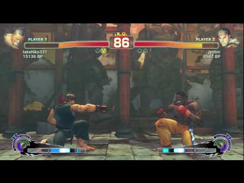 SSF4: Akimo (Dee Jay) VS jyobin (Ryu)