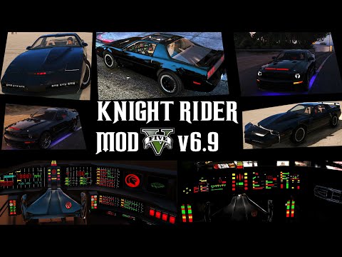 Knight Rider Mod v6.9 for GTA 5 - Full Mod Presentation