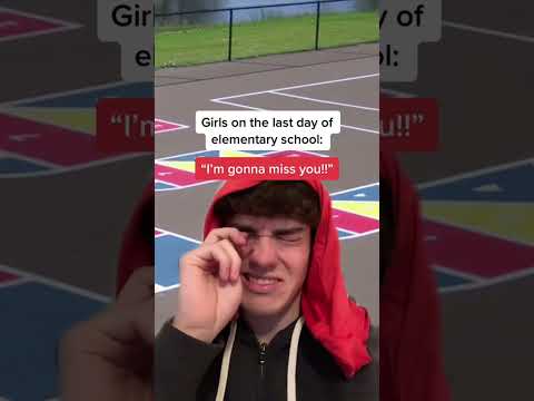 Girls vs Boys on the Last Day of Elementary School