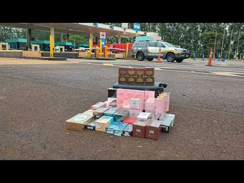 Polícia Rodoviária apreende mercadorias do Paraguai durante operação em Santa Cruz do Rio Pardo