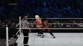 WWE 2K17 - XBOX 360 Gameplay - Alexa Bliss vs Alicia Fox
