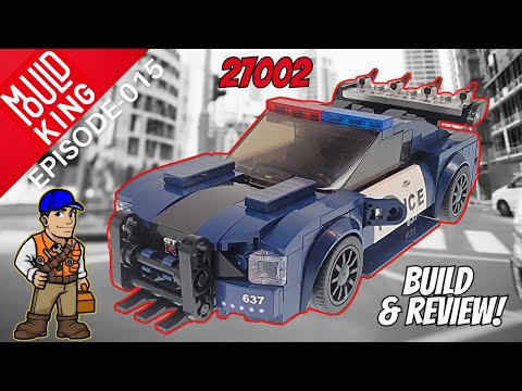 Mould King 27098 Challenger Police Car Building Set – 443 Piece Brick Model Video Preview