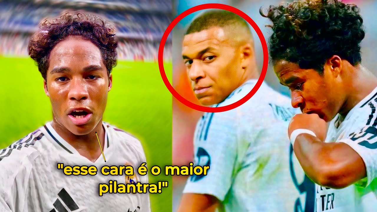 A TRAIRAGEM DE MBAPPE COM ENDRICK ESTÁ CHOCANDO MADRID!!