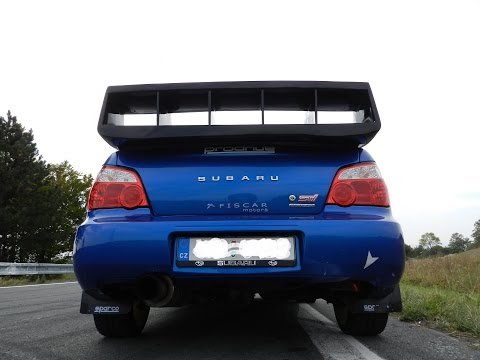 SUBARU IMPREZA WRX/ STI CARBON VS LAMINATE WING