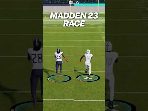Chris Johnson vs. Tyreek Hill - Madden 23 Race