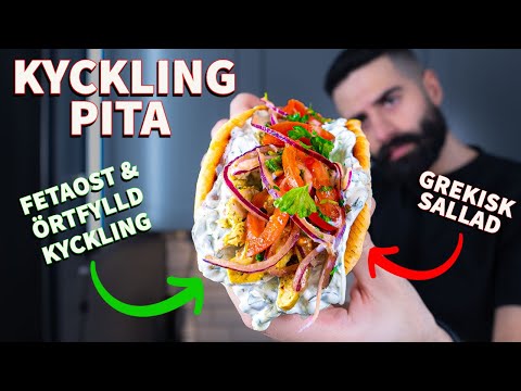 ENKEL KYCKLING PITA JAG INTE KAN SLUTA LAGA