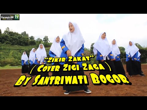 Keren Abis! DZIKIR ZAKAT VERSI SANTRIWATI | Ziggy Zagga ala Santriwati #viral