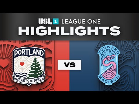 10.4.2025 | Portland Hearts of Pine vs. Forward Madison FC - Game Highlights