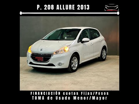 Se Vende: Peugeot 208 Allure 2013 - FERRERO Automotores Oncativo (Provincia de Córdoba)