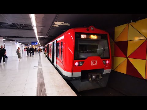 S-Bahn Hamburg Mitfahrt im Br. 474 von Pinneberg bis Harburg auf der S31