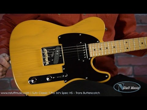 Suhr Classic T Pro 50's Spec HS - Trans Butterscotch