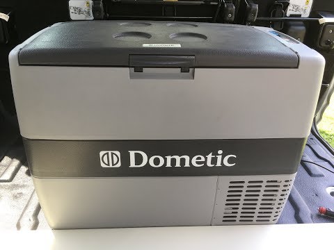 How much Solar for Dometic CF-50 12V Refrigerator | 2010 Ford Transit Connect Camper Van Conversion