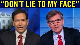 Marco Rubio SHUTS DOWN George Stephanopoulos after he said THIS ABOUT TRUMP!