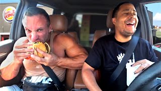 I Forced My TRAINER to Try Every Fast Food Burger...