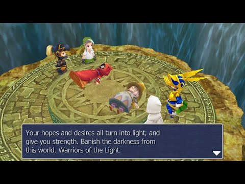Final Fantasy III (3D Remake) {Part 22} - Doga's Grotto cleared [Running on Kubuntu 18.04]