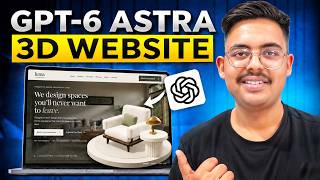 I Built $10,000 3D Website with AI In Minutes (GPT-6 Astra Tutorial)