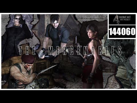 Resident Evil 4 HD Project The Mercenaries Full 5 Star Playthrough (1440p60)