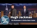 Hugh Jackmans Nickname Is Sticks Back Home.