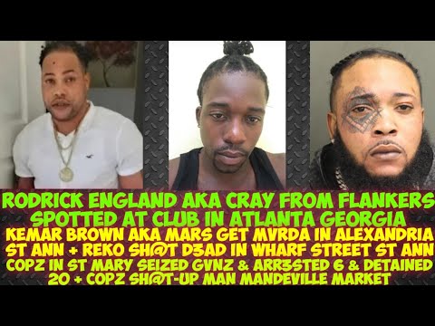 Rodrick England aka Cray Is Now In Atlanta Georgia/ Kemar Brown aka Mars Get MvRDA+ Reko Get MvRDA