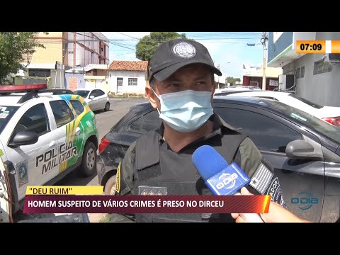 Integrante de quadrilha é preso por andar em moto roubada no Dirceu 04 03 2021