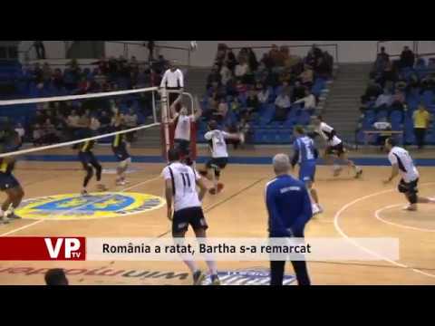 România a ratat, Bartha s-a remarcat