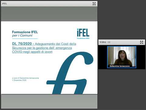 01/12/2020 - DL 76/2020 - Adeguamento Costi di Sicurezza per emergenza COVID negli appalti di lavori