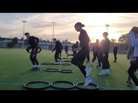 Koordinationsstaffeln mit Reifen