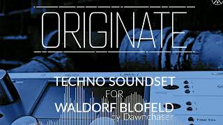 Video thumbnail for Originate Techno Soundset for Waldorf Blofeld - Deep/ Minimal/ Melodic/ Dub Techno Patches 2023 by Kulshan Studios