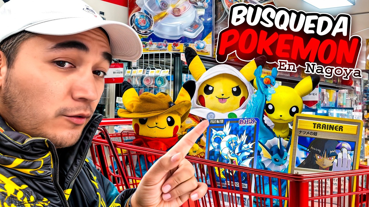 Busqué tesoros Pokémon en la 4.ª ciudad más grande de Japón