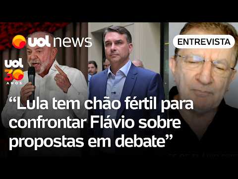 Lula tem ‘chão fértil’ para confronto direto com Flávio em debate, diz professor