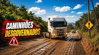 ⚠️ CUIDADO! CAMINHÕES DESGOVERNADOS NA ESTRADA