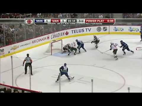 Vancouver Canucks vs Minnesota Wild 10/17/09