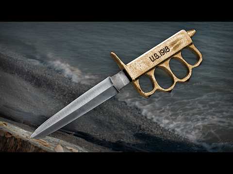 Recreating a 1918 Au Lion Trench Knife | Military Challenge
