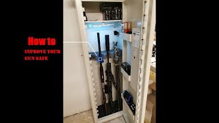 Upgrade your gun safe for a softer touch. Gun storage.