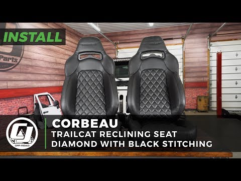Jeep JK Wrangler Install: Corbeau Trailcat Diamond Reclining Seats