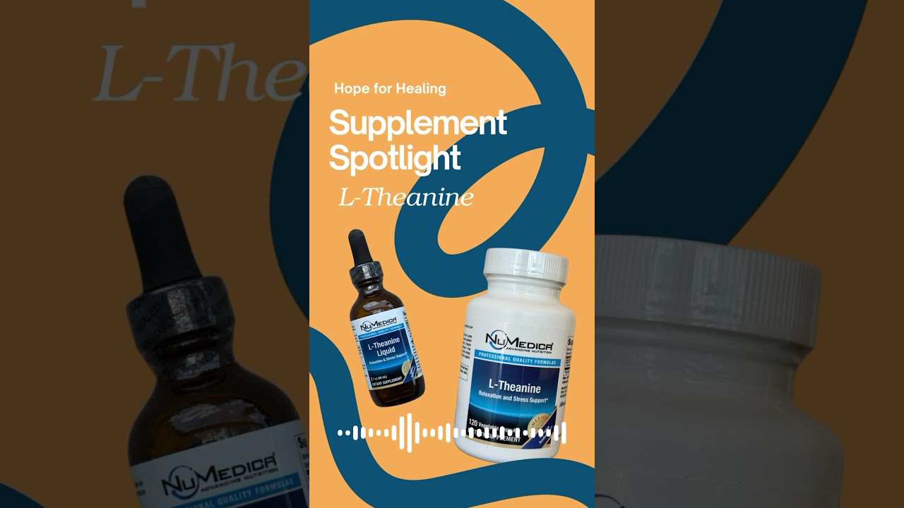 Stay calm and focused with L-Theanine! Natural support for stress, mood, and clarity. 🌿✨