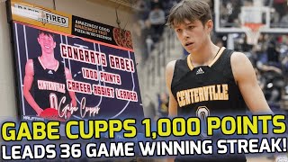 Gabe Cupps Scores His 1,000TH CAREER POINT! Leads Centerville To Their 36TH STRAIGHT WIN! 🏆