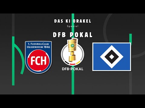 FC Heidenheim vs Hamburger SV ⚽ | DFB Pokal | KI ORAKEL Full Match 🏟️ | Highlights & Tore | EA FC 26