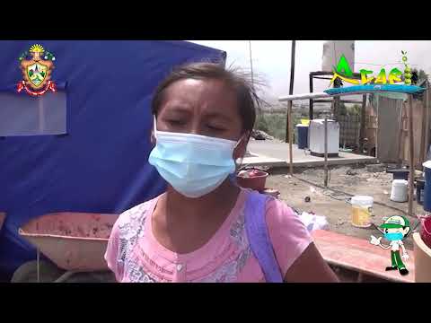 Entrega ayuda humanitaria a los damnificados por incendio - MDA, video de YouTube