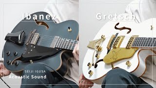 Video thumbnail for Which guitar do you like better? | Gretsch and Ibanez acoustic sounds by Seiji Igusa