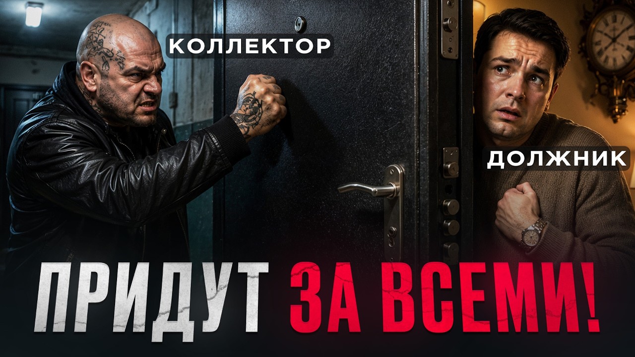 Если ты не платишь за кредит больше месяца, то за тобой придут коллекторы!