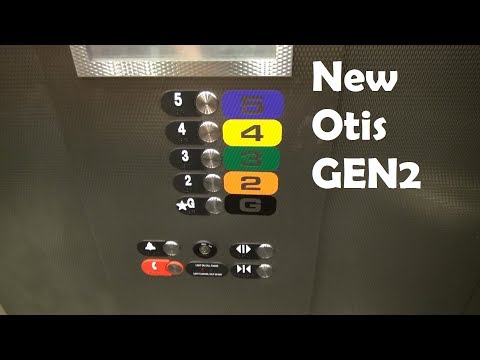 BRAND NEW Otis GEN2 Traction Elevators at the Chesapeake Ave Garage in Harrisonburg, VA