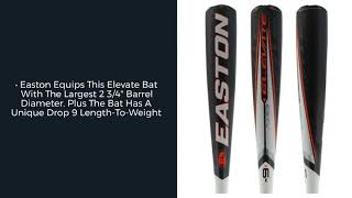 Video thumbnail: Easton Elevate -9 USSSA Baseball Bat: SL19EL9