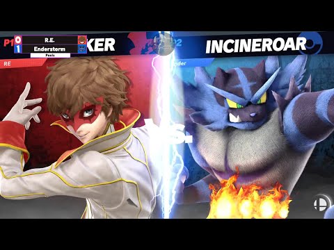 2021 SC Arcadian - R.E. (Joker) VS Enderstorm (Incineroar) - SSBU Pools B