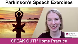 Parkinson’s Speech Exercises: YOGA