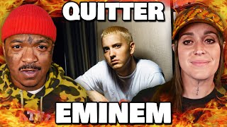 HE WAS A MENACE! 😂 | Eminem feat. D12 - QUITTER | Reaction